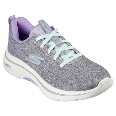 Immagine di Skechers Go Walk Arch Fit 2.0 Vivid Sunset, Scarpe da Ginnastica Donna, Gray, 39 EU