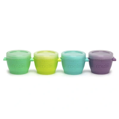 Immagine di Set 4 Porta Alimenti Snap&amp;Go Pods Multicolor 177ml