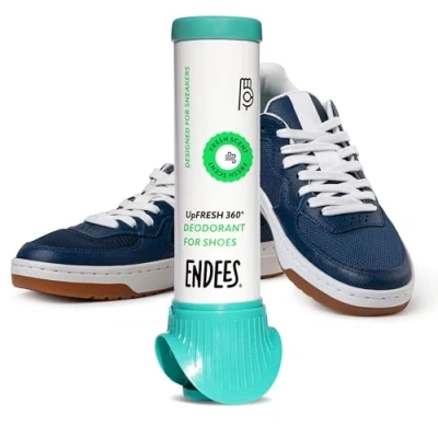 Immagine di Endees UpFresh 360 Deodorante Spray per Scarpe (100ml) Freschezza a Lunga Durata con Applicazione che Neutralizza Odori Set 1 Pezzi Sport e Uso Giornaliero