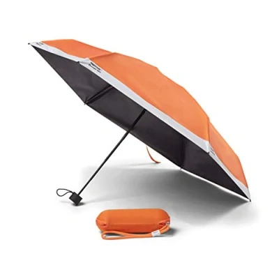 Immagine di Copenhagen design Pantone Umbrella Travel foldable in Box with keychainstrap, Orange