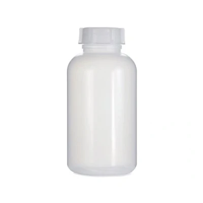 Immagine di Octopus Bottiglia da 2000 ml a Collo Largo in LDPE con Tappo Vite, Chimica Vuota 2 Litri, Laboratorio Coperchio Come Contenitore per Laboratorio, Cucina o Hobby