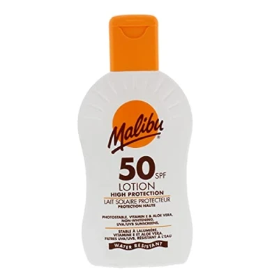 Immagine di Malibu Altissima Protezione Sun Lotion SPF 50 UVA UVB 200 ml
