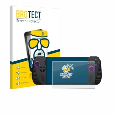 Immagine di brotect Pellicola Vetro Opaca per ASUS ROG Ally X (2024) Protezione Schermo [Anti Riflesso, Durezza 9H]