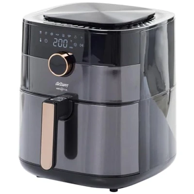 Immagine di arzum AR2074 B Friggitrice ad aria calda Funzione timer, Protezione da surriscaldamento Rame, Nero