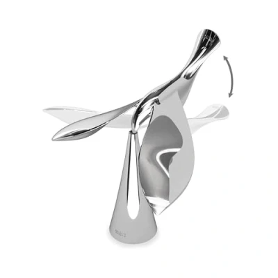 Immagine di Umbra Tipsy Apribottiglie che sta in equilibrio, Zinco, Cromo