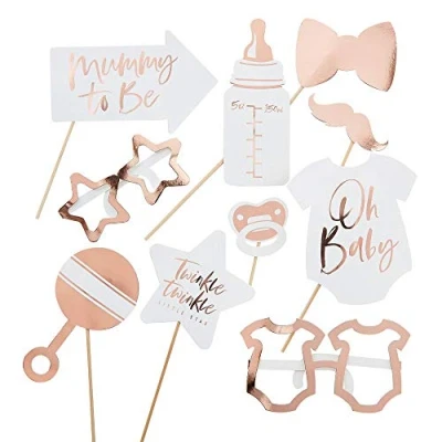 Immagine di Ginger Ray Doccia Photo Booth Props Twinkle, Singolo, Oro, TW 817