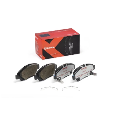 Immagine di BREMBO P 28 050X Kit pastiglie freno con segnalatore acustico usura accessori HONDA: Jazz 4, 3, Insight II Hatchback