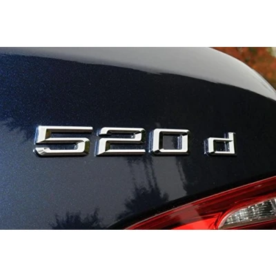 Immagine di E893 520d Emblem 520 d scritta Badge auto adesivo 3D cromato decalcomania