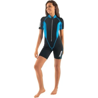 Immagine di SEAC Ciao, Muta Corta, Neoprene 2.5 mm per Snorkeling, Subacquea e altre Attività in Acqua Donna, Multicolore, XXL