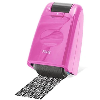 Immagine di PLUS Japan Timbro a rullo camouflage rosa circa 50 m di copertura