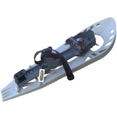 Immagine di Morpho Schneeschuhe Trimo Ultra Light Basic Snowshoe Pair Buckle Webbing Type Ankle Strap, Ciaspole Unisex, Grigio Chiaro/Grigio, M