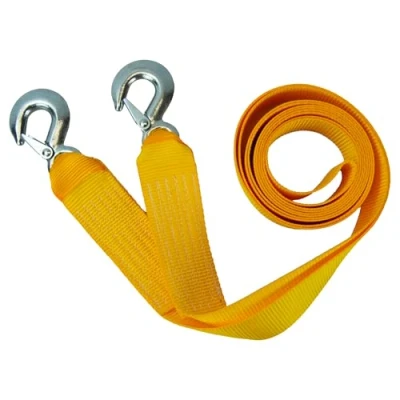Immagine di AA AA6202 Fune di Traino Resistente, 4 M, per Rottura Auto e Altri Veicoli, con Ganci, Capacità Fino a 3.5 Tonnellate, Giallo