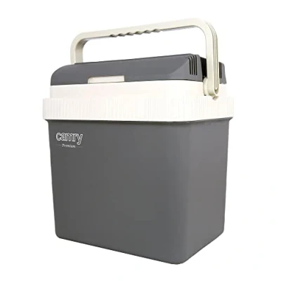 Immagine di Mesko Camry CR8065 Frigorifero Portatile da Viaggio Termoelettrico 21 Litri AC/DC 12V / 220V, Per Auto, Campeggio, Raffredda e Tiene Caldo, Basso Consumo, Grigio
