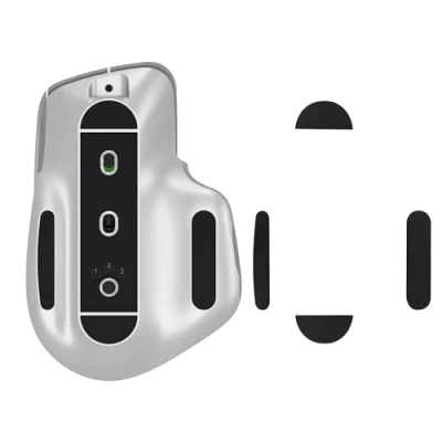 Immagine di kwmobile Set Piedini di Ricambio per Mouse Compatibile con Logitech MX Master 3 / 3S Gommini nero Maggiore Controllo e Scorrevolezza