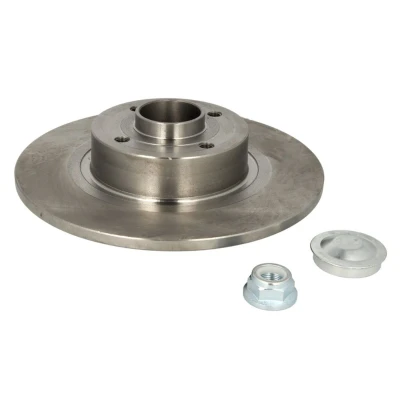 Immagine di ABE C4R040ABE Disco freno Assale posteriore 270 10 4 pieno con dado, anello sensore ABS, calotta/coperchio, kit cuscinetto ruota