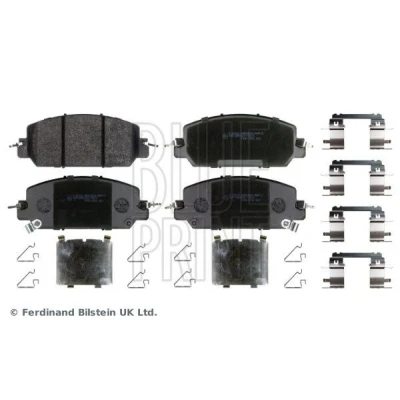 Immagine di BLUE PRINT ADBP420131 Kit pastiglie freno Assale anteriore con segnalatore acustico usura materiale di fissaggio HONDA: CR V 5
