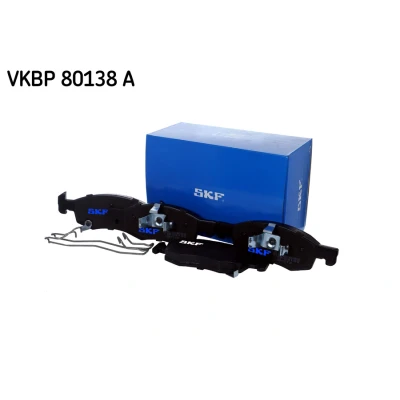 Immagine di SKF VKBP 80138 A Kit pastiglie freno con segnalatore acustico usura accessori OPEL: Corsa E Hatchback