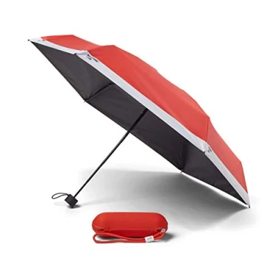 Immagine di Copenhagen design Pantone Umbrella Travel foldable in Box with keychainstrap, Red