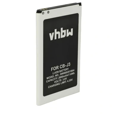 Immagine di vhbw batteria compatibile con Cubot J3 smartphone cellulare (2000mAh, 3,8V, Li Ion)