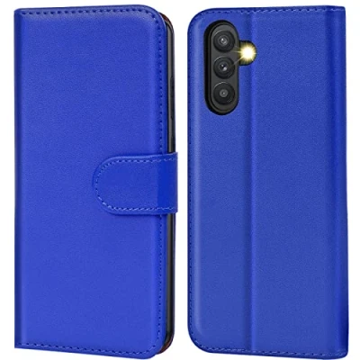 Immagine di Verco Custodia a libro per Samsung Galaxy A54 5G, colore: Blu