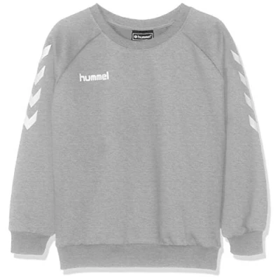 Immagine di hummel Hmlgo Felpa In Cotone Per Bambini, 152, Grigio melange