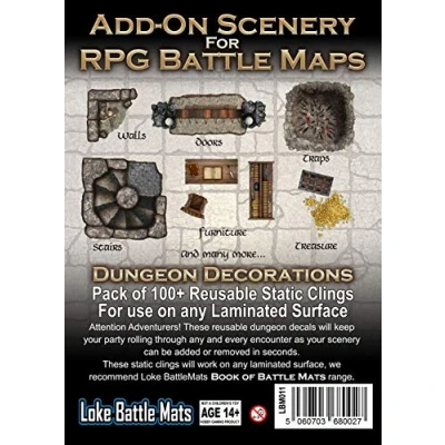 Immagine di Add On Scenery for RPG Battle Maps Dungeon Decorations