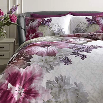 Immagine di Laurence Llewelyn Bowen Mayfair Lady Set Copripiumino 100% Cotone, Multicolore, Doppio