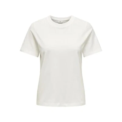 Immagine di JDY Einfarbiges Tshirt basic, Donna, Taglia: Small, Cloud dancer