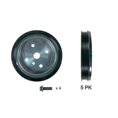 Immagine di GATES TVD1161A Puleggia Albero Motore 170 con accessori VOLVO: V70 3