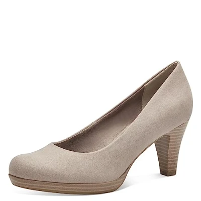 Immagine di MARCO TOZZI Décolleté Donna Eleganti Punta Arrotondata, Marrone (Taupe), 37 EU