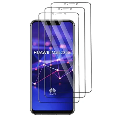 Immagine di Widrt 3 Pezzi, Vetro Temperato per Huawei Mate 20 Lite, Pellicola Prottetiva Anti Graffio, Impronte, Senza Bolle, Durezza 9H, Ultra Trasparente, Resistente, proteggi schermo