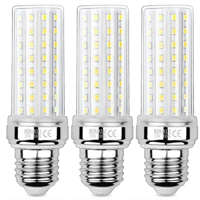 Immagine di HZSANUE LED Lampadina Mais 20W, E27 Vite Edison Lampadina, 3000K Bianco Caldo, 2200LM, 150W Lampadine Incandescenza Equivalenti, Non Dimmerabile, Confezione da 3
