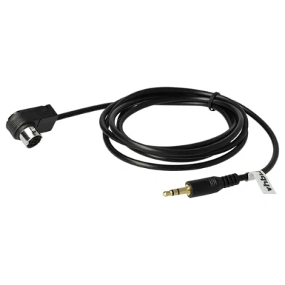 Immagine di vhbw Cavo AUX Line In adattatore per autoradio compatibile con Alpine CDA 9853R, 9854R, 9855R, 9856R, 9857R, 9883R