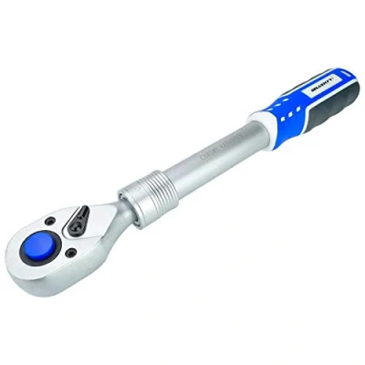 Immagine di Haskyy CUK14 19 cricchetto telescopico, reversibile estensibile, 6,3 mm, 1/4&quot;; 160 210 dentatura fine, chiave a