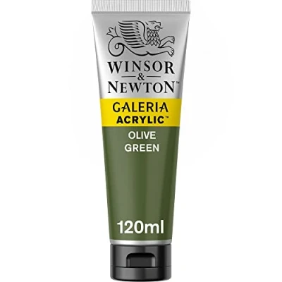 Immagine di Winsor &amp; Newton Galeria Colore Acrilico 120 ml Verde Oliva