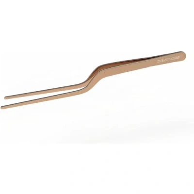 Immagine di CREATIVECHEF pinzette da cucina ergonomiche 20,3 cm per placcatura, fini, strumento alimenti e riparazioni in acciaio inossidabile, di precisione (rame)