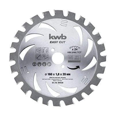 Immagine di kwb 586138 Lama circolare in metallo duro 184 x 20 1.4 mm Numero di denti: 30 1 pz.