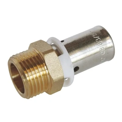 Immagine di Somatherm for You Connessione giusta per essere croccanti il tubo Ø12 maschio 12/17 (3/8 &#039;&#039;), consente di collegare un diametro