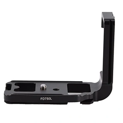 Immagine di EBTOOLS Piastra A Sgancio Rapido Staffa forma L 1/4&#039;&#039;Impugnatura Verticale Con In Lega Di Alluminio per Fotocamera adatto Nikon D750 RRS ARCASWISS