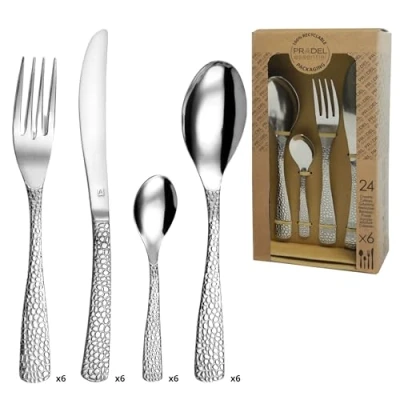 Immagine di Amefa Tam Set di Posate, Acciaio Inox, Grigio