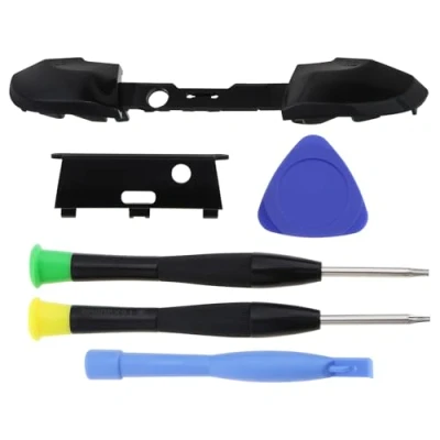 Immagine di Be In Your Mind Kit di ricambio per controller paraurti LB RB, 6 pezzi, con set cacciaviti, smontaggio e accessori ricambio, compatibile Xbox One Elite 2