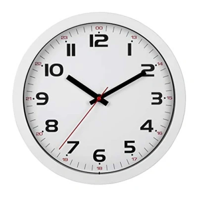 Immagine di TFA Dostmann 60.3050.02 Quarzo Orologio da parete 305 mm x 38 Bianco