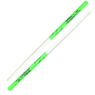 Immagine di Zildjian Wood Tip Bacchette, Green Dip, 5A