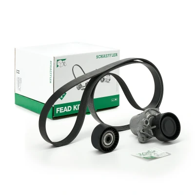 Immagine di INA 529 0246 10 Kit cinghie Poly V Controllare corsa libera generatore ed ev. sostituire RENAULT: Megane 3 Grandtour, 4, Espace 5