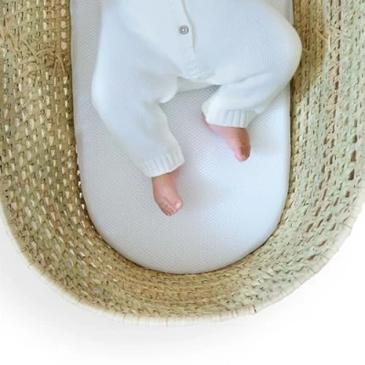 Immagine di Clair de Lune Noah Pod®, materasso in rete 3D traspirante, per tutte le stagioni, 74 x 28 cm