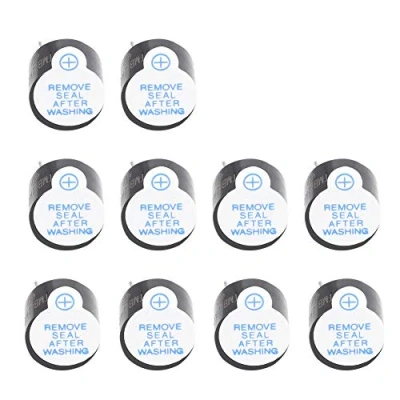 Immagine di 10 Pz Buzzer 5V Lungo Suono Tipo Elettromagnetico Active Allarme Elettronico con Inserisci Direttamente SOT Tube