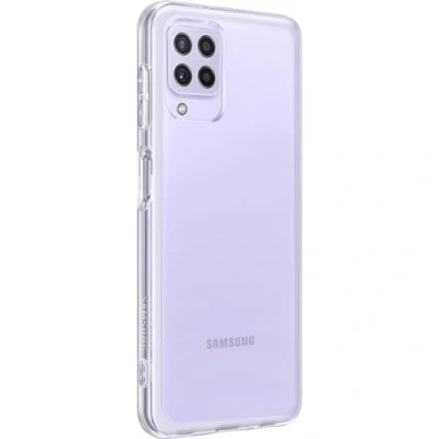 Immagine di Samsung Soft Clear Cover custodia morbida trasparente per Galaxy A22 Lte, Transparent
