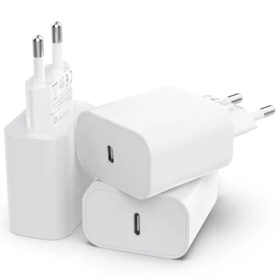 Immagine di Adattatore USB C da 25 W, confezione 3 caricabatterie per iPhone 15 14 Plus Pro Max 13 12 11 SE, Pad, PD 3.0 iPhone, caricatore rapido Power Adapter (senza cavo di ricarica)