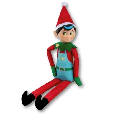 Immagine di Elf on the Shelf Mates elfo di Natale accessori per sullo scaffale, scaffale (Elf Chef Green Eyes)