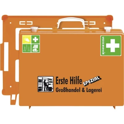Immagine di Söhngen 0360127 KIT primo soccorso in valigetta ingrosso &amp; magazzini DIN 13 157 + estensioni